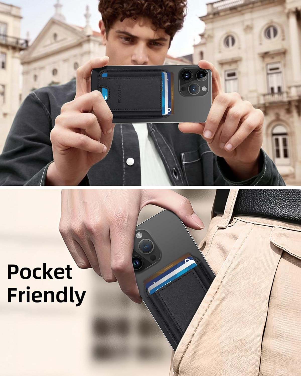 MagSafe Wallet for iPhone – Strong Magnetic Slim RFID Card Case - Abbycart