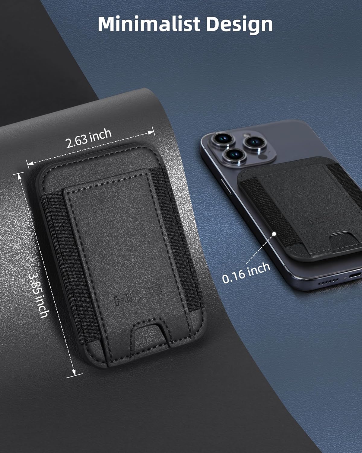 MagSafe Wallet for iPhone – Strong Magnetic Slim RFID Card Case - Abbycart