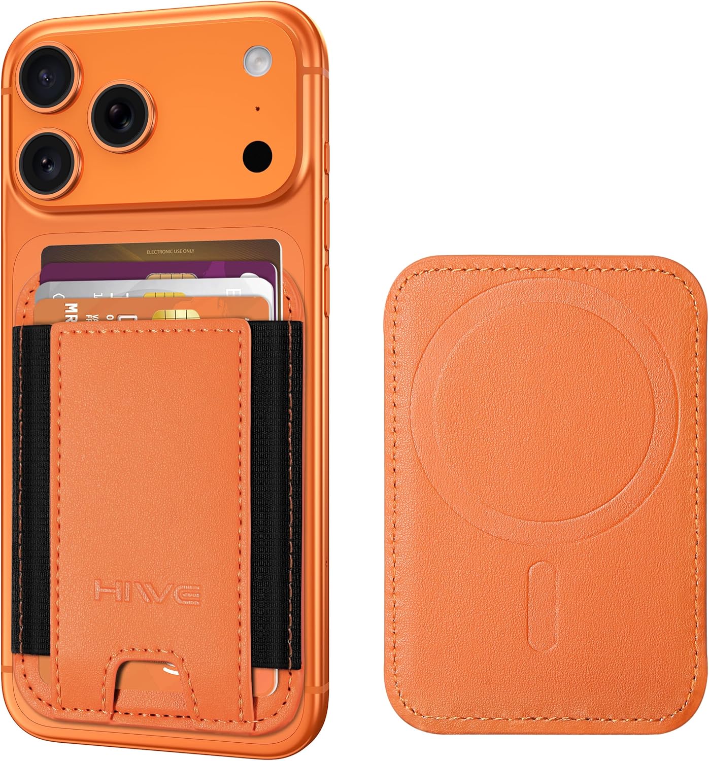 MagSafe Wallet with RFID Blocking – Slim Vegan Leather Card Holder - Abbycart