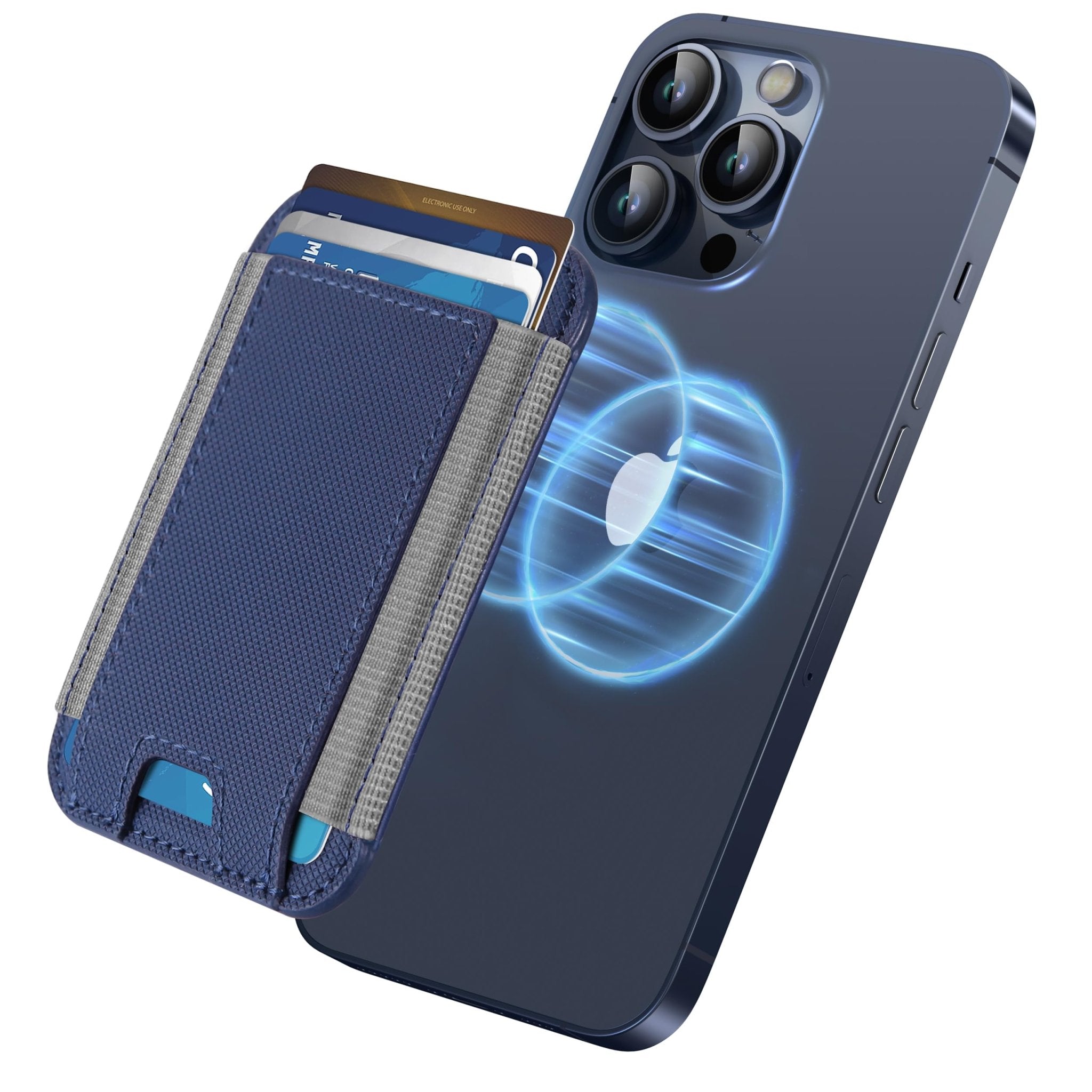 MagSafe Wallet with RFID Blocking – Slim Vegan Leather Card Holder - Abbycart