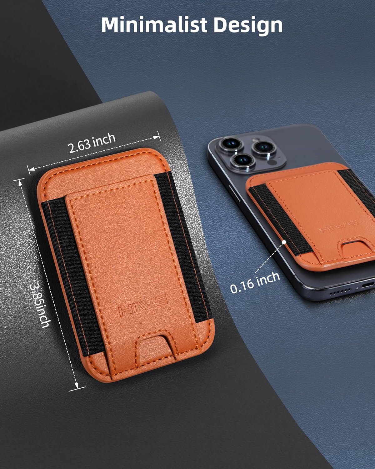 MagSafe Wallet for iPhone RFID Blocking Slim Magnetic Card Holder