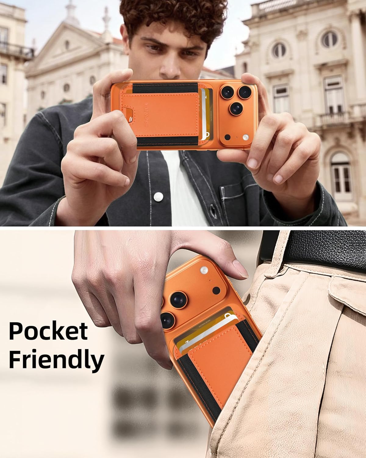 MagSafe Wallet with RFID Blocking – Slim Vegan Leather Card Holder - Abbycart