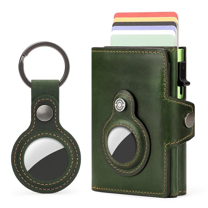 AirTag Wallet for Men – RFID Blocking Slim Card Holder