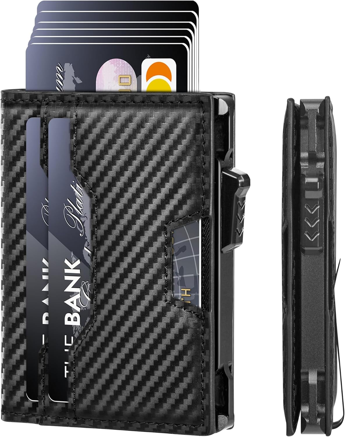 Minimalist Men’s Wallet with Smart Pop - Up Mechanism - Abbycart