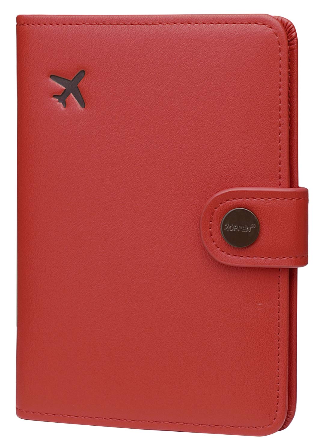 Pink RFID Passport Holder Travel Wallet for Women with Card Slots