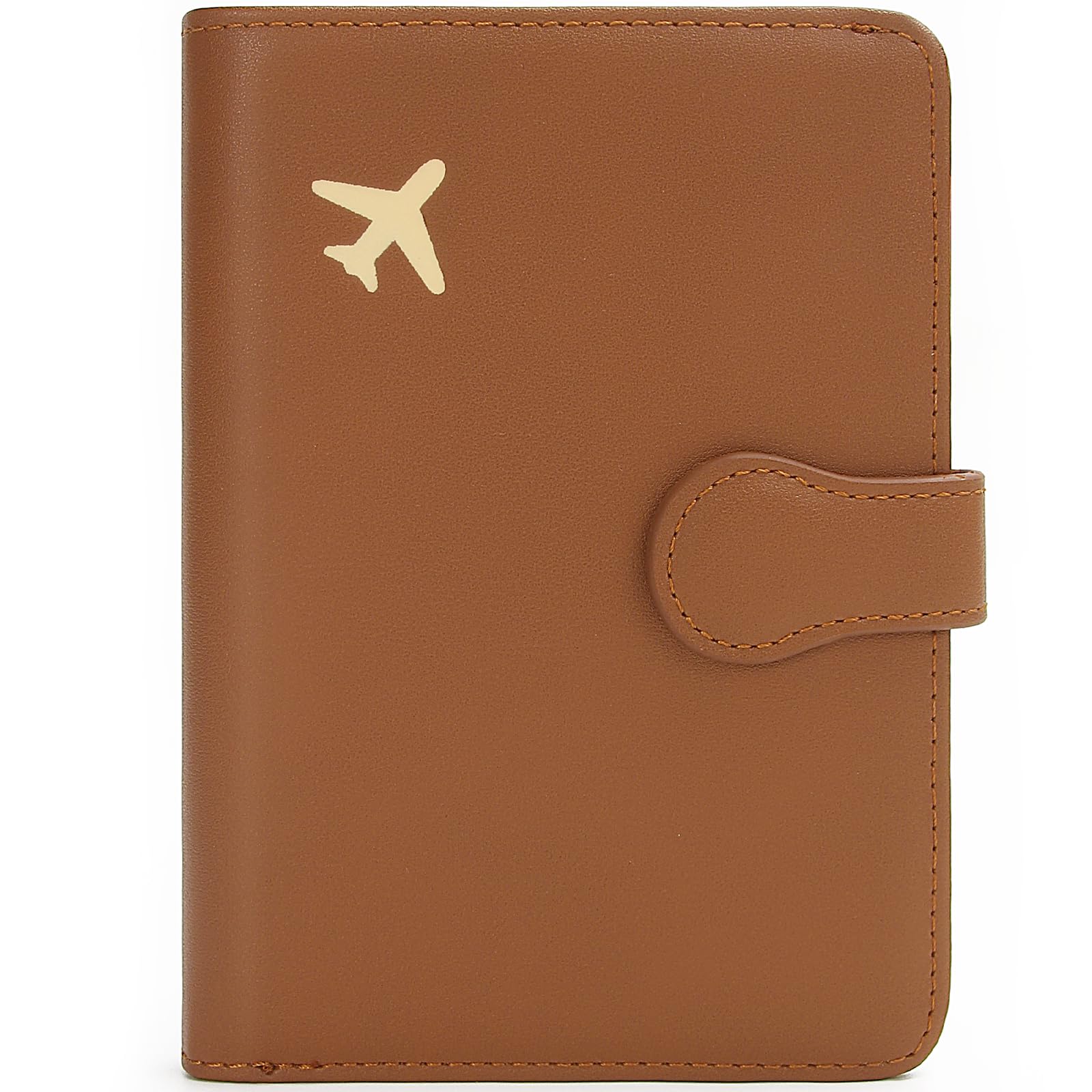 Pink RFID Passport Holder Travel Wallet for Women with Card Slots