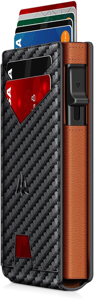 Pop - Up Wallet for Men – RFID Blocking Slim Card Holder - Abbycart