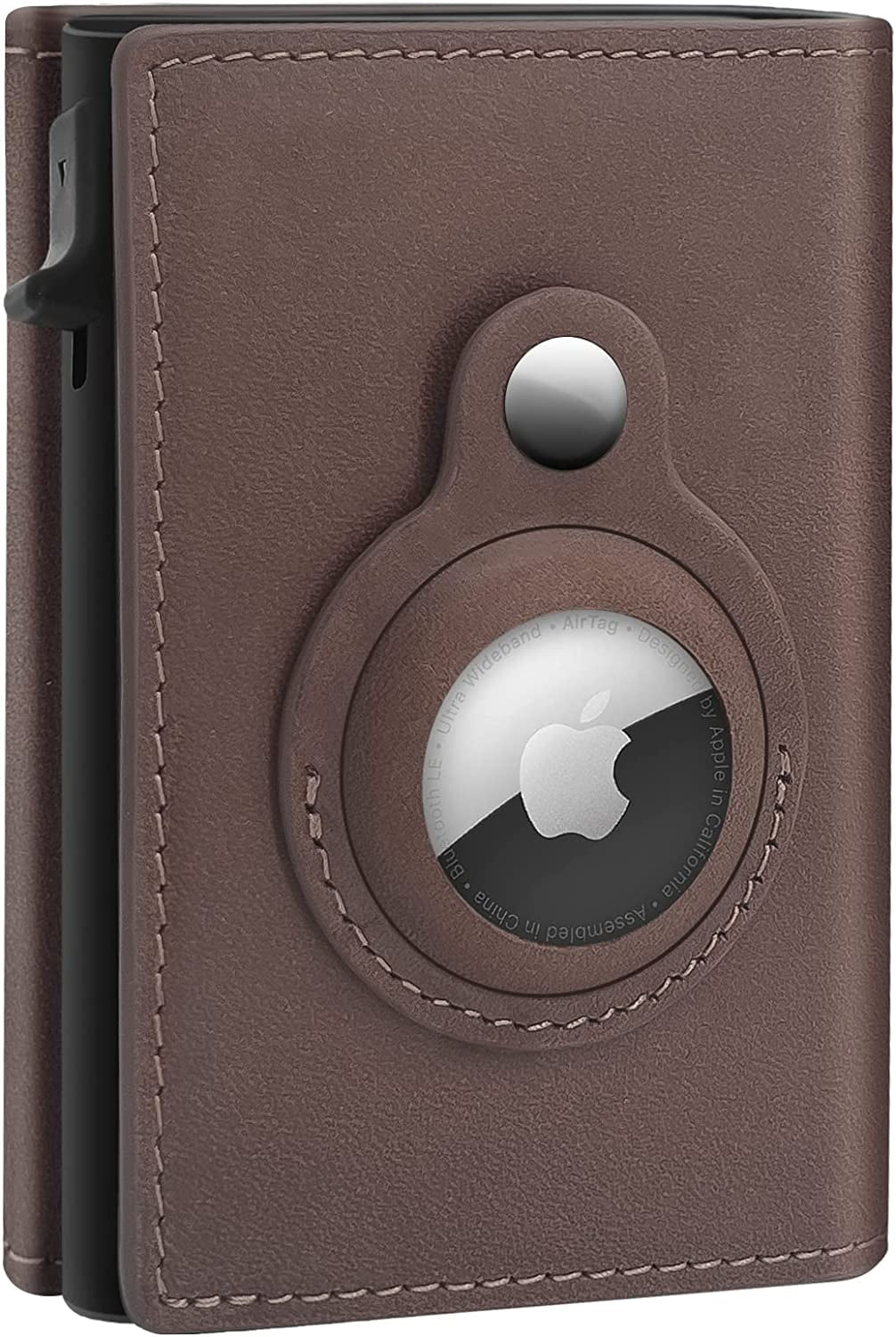 RFID Leather AirTag Wallet - Slim, Secure Card Holder for Men - Abbycart