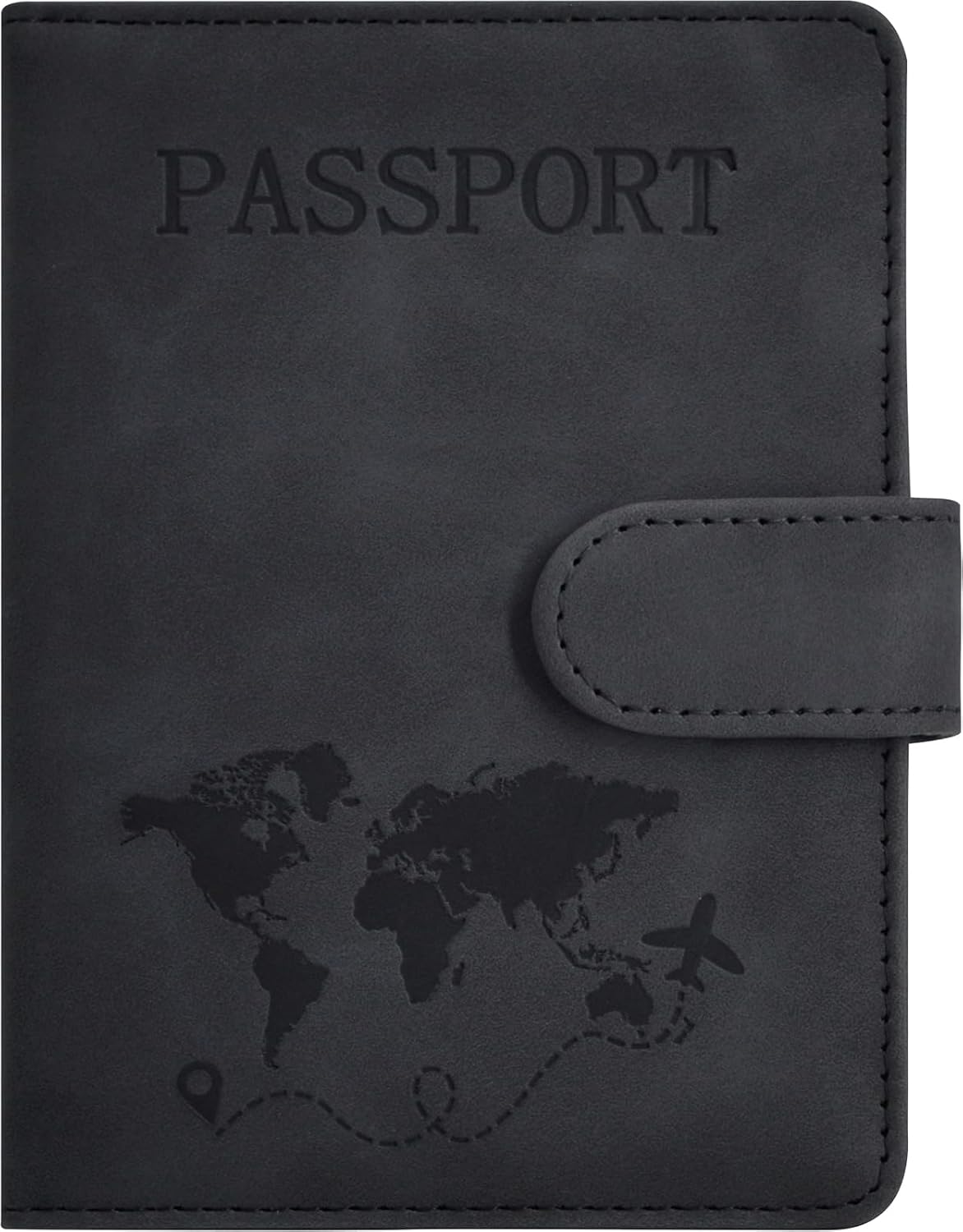 RFID Passport Holder Wallet with Card Slots Travel Cover