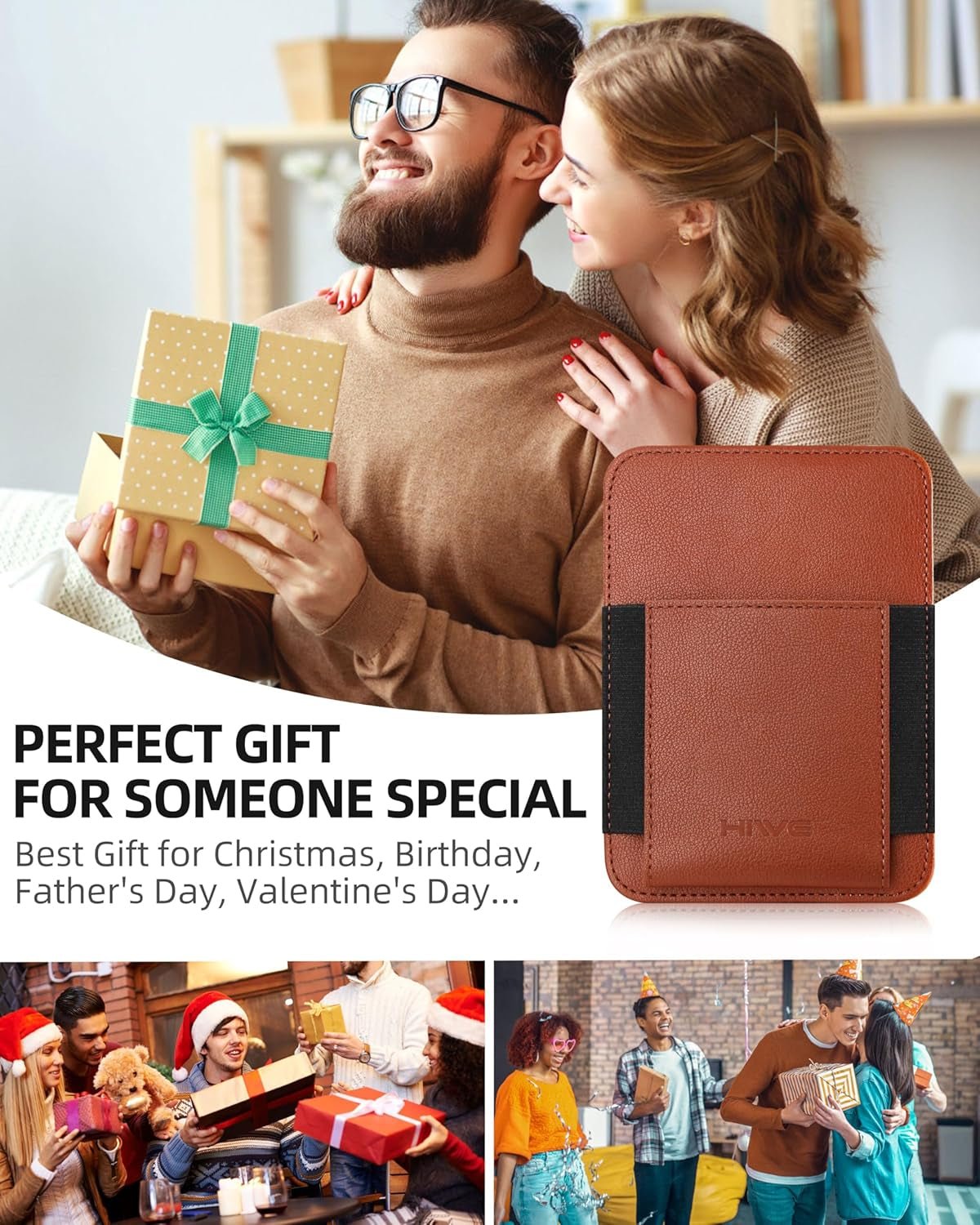 RFID Passport Wallet with AirTag Holder | Minimalist Travel Accessory - Abbycart