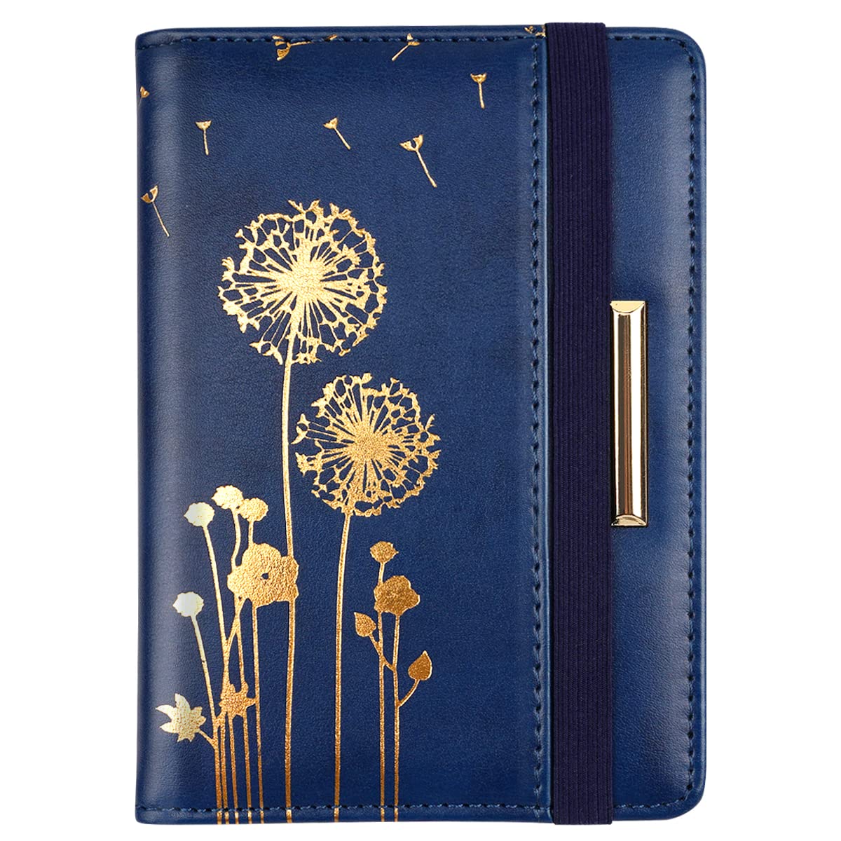 Rose Gold RFID Passport Holder for Women with Card Slots