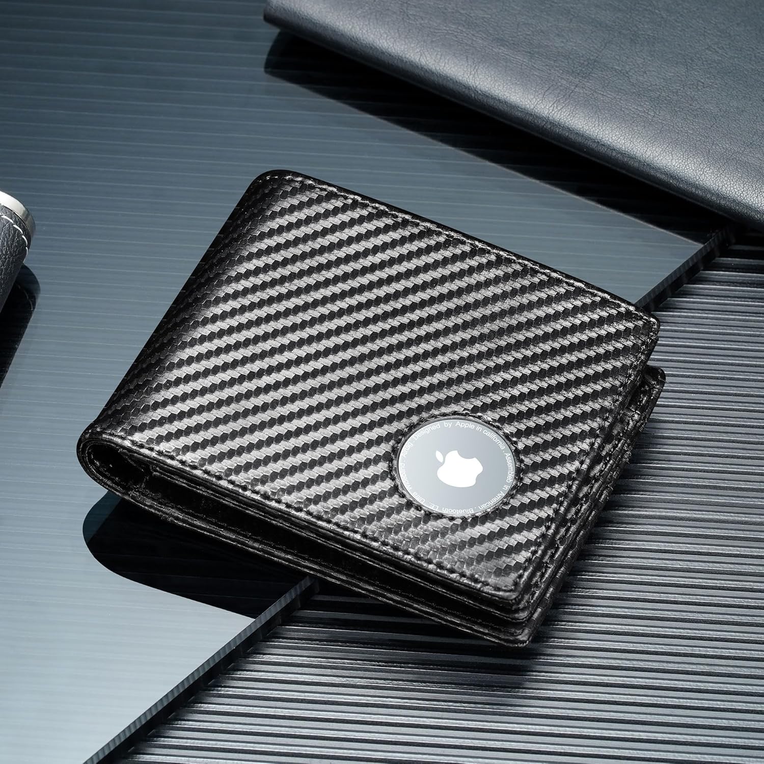 Slim AirTag Wallet for Men | RFID Blocking Bifold Wallet - Abbycart