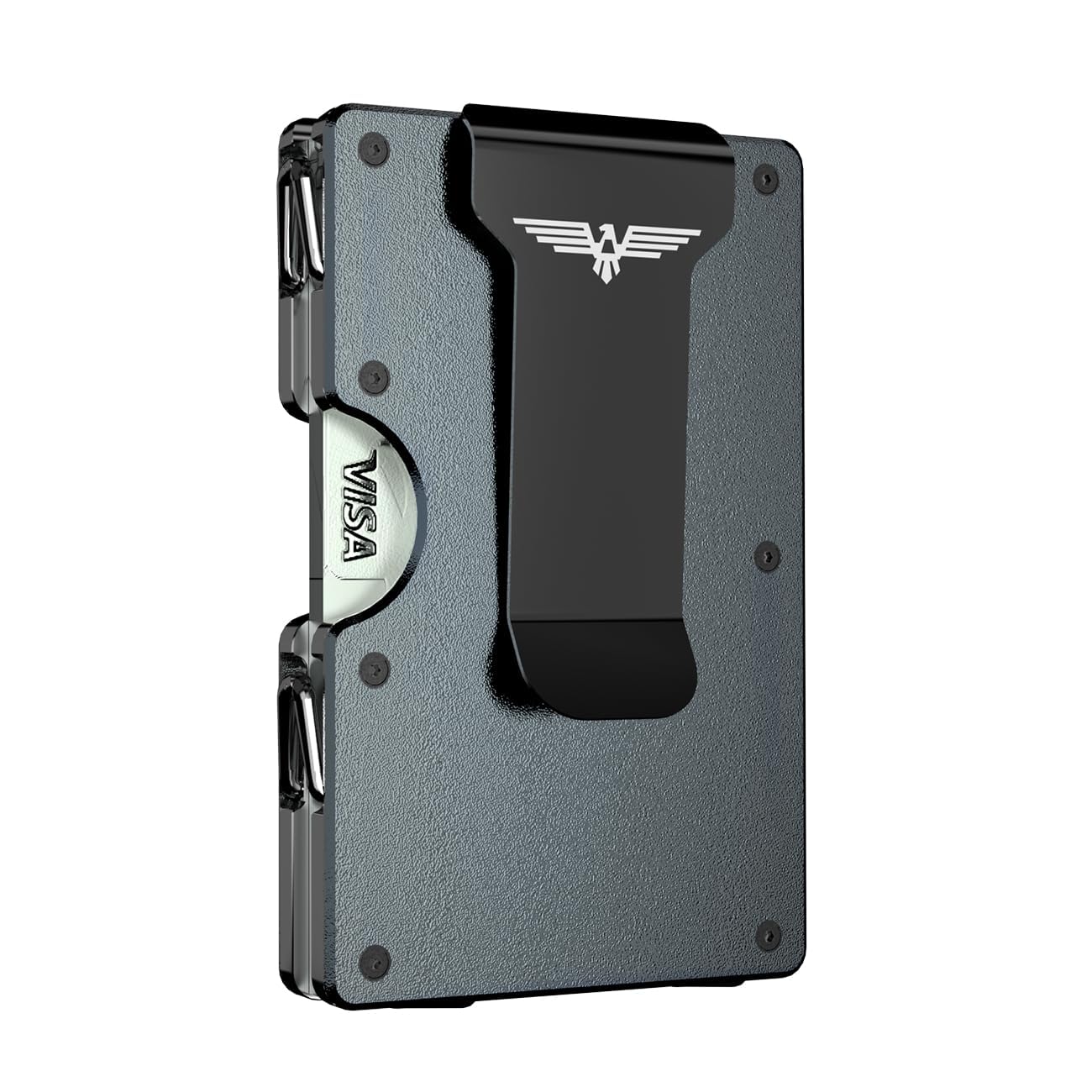 Slim Metal Wallet for Men RFID Blocking Card Holder 20 Cards