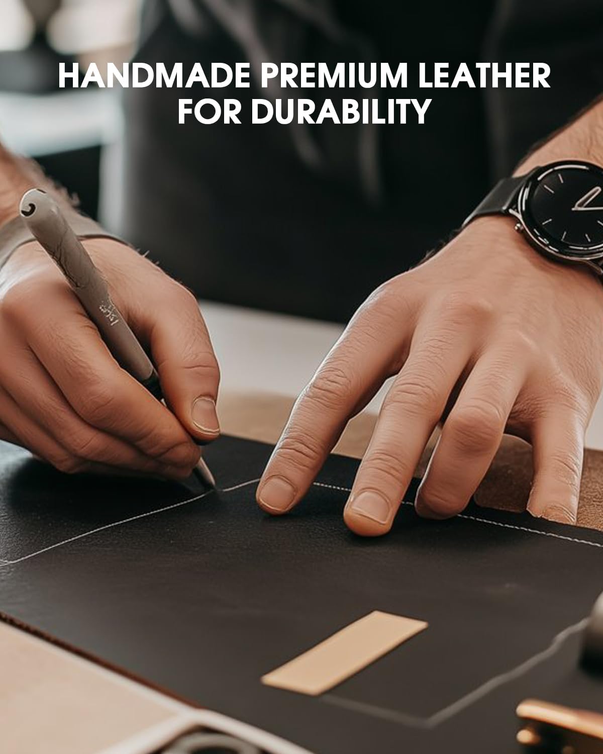 Slim RFID AirTag Wallet for Men – Leather Pop Up Card Holder Clip - Abbycart