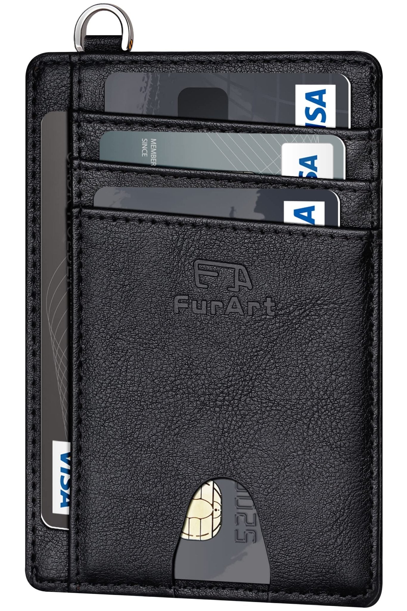 Slim RFID Front Pocket Wallet for Men – Minimalist Credit Card Holder