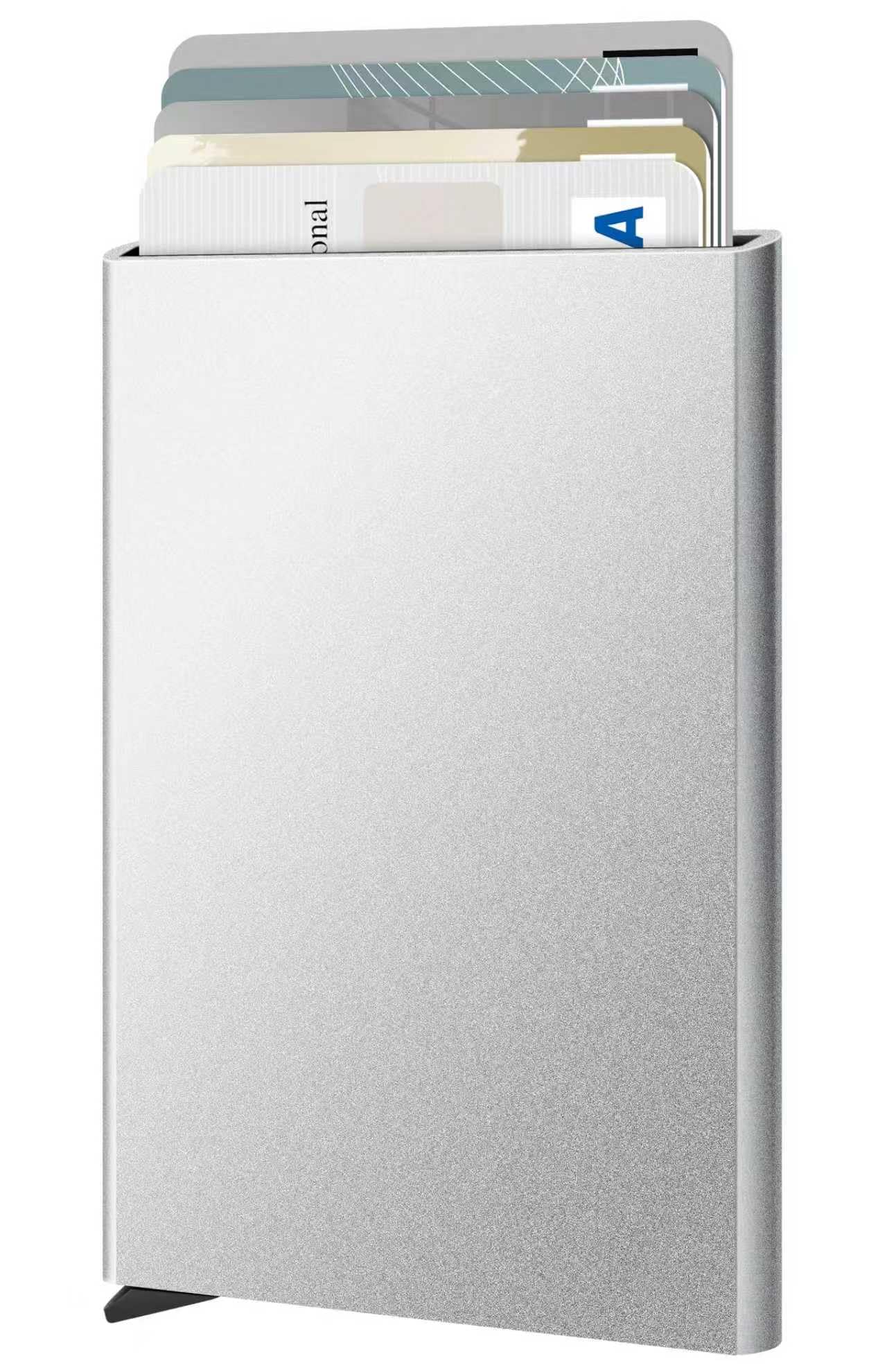 Slim RFID Front Pocket Wallet for Men – Minimalist Credit Card Holder