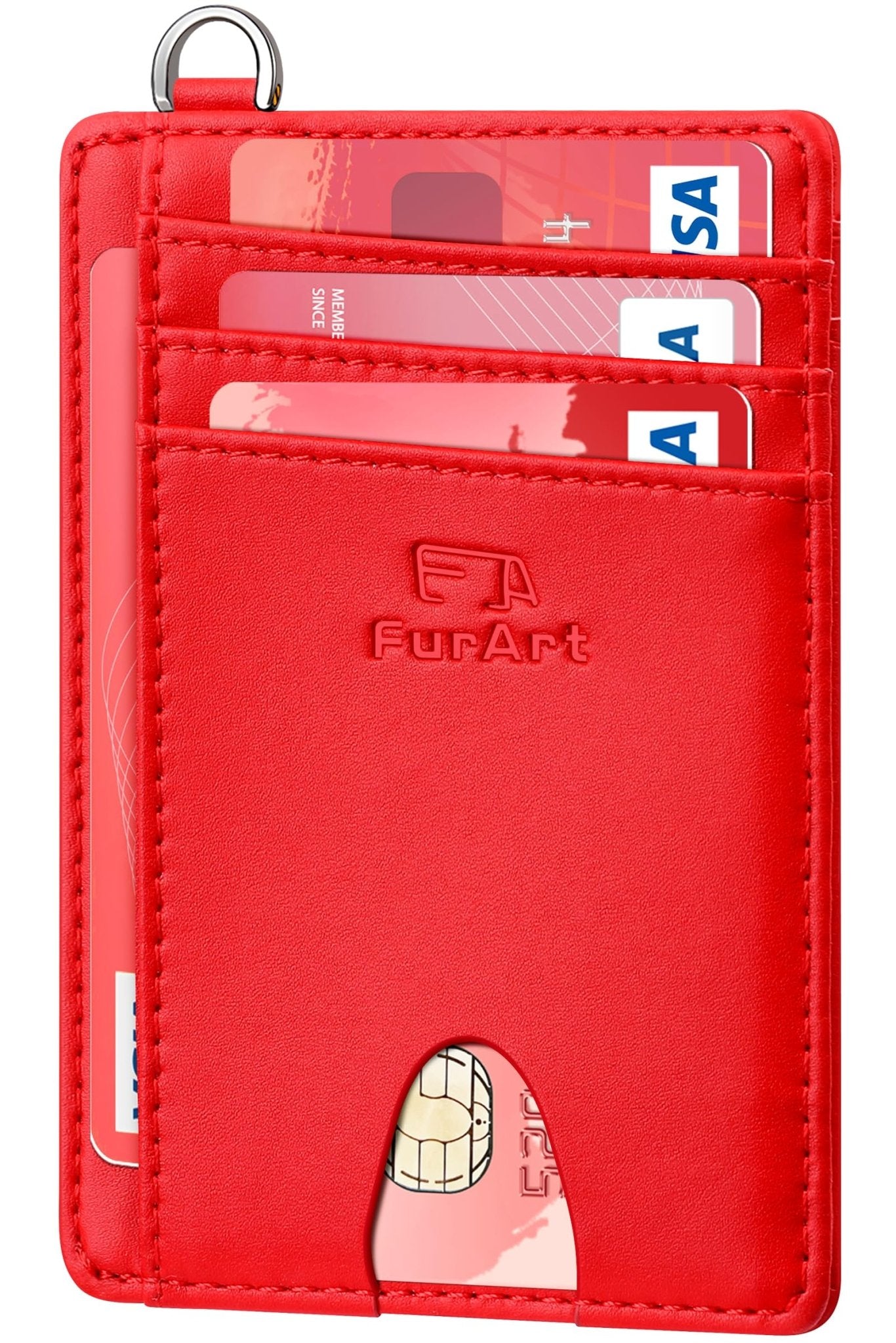 Slim RFID Front Pocket Wallet for Men – Minimalist Credit Card Holder