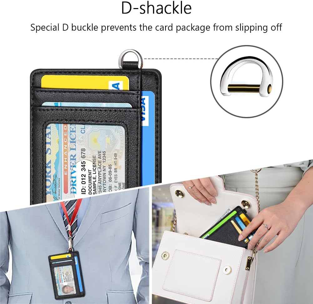 Slim RFID Front Pocket Wallet for Men – Minimalist Credit Card Holder