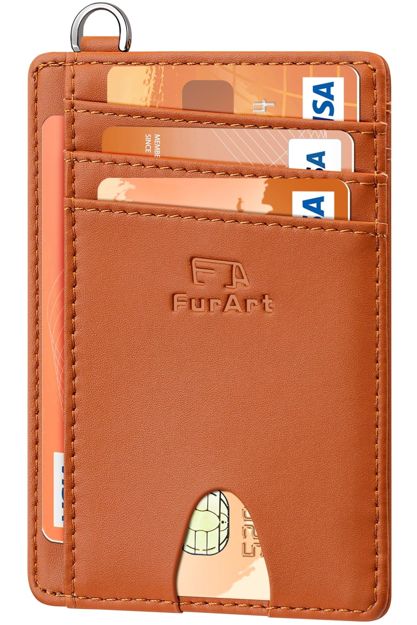 Slim RFID Front Pocket Wallet for Men – Minimalist Credit Card Holder