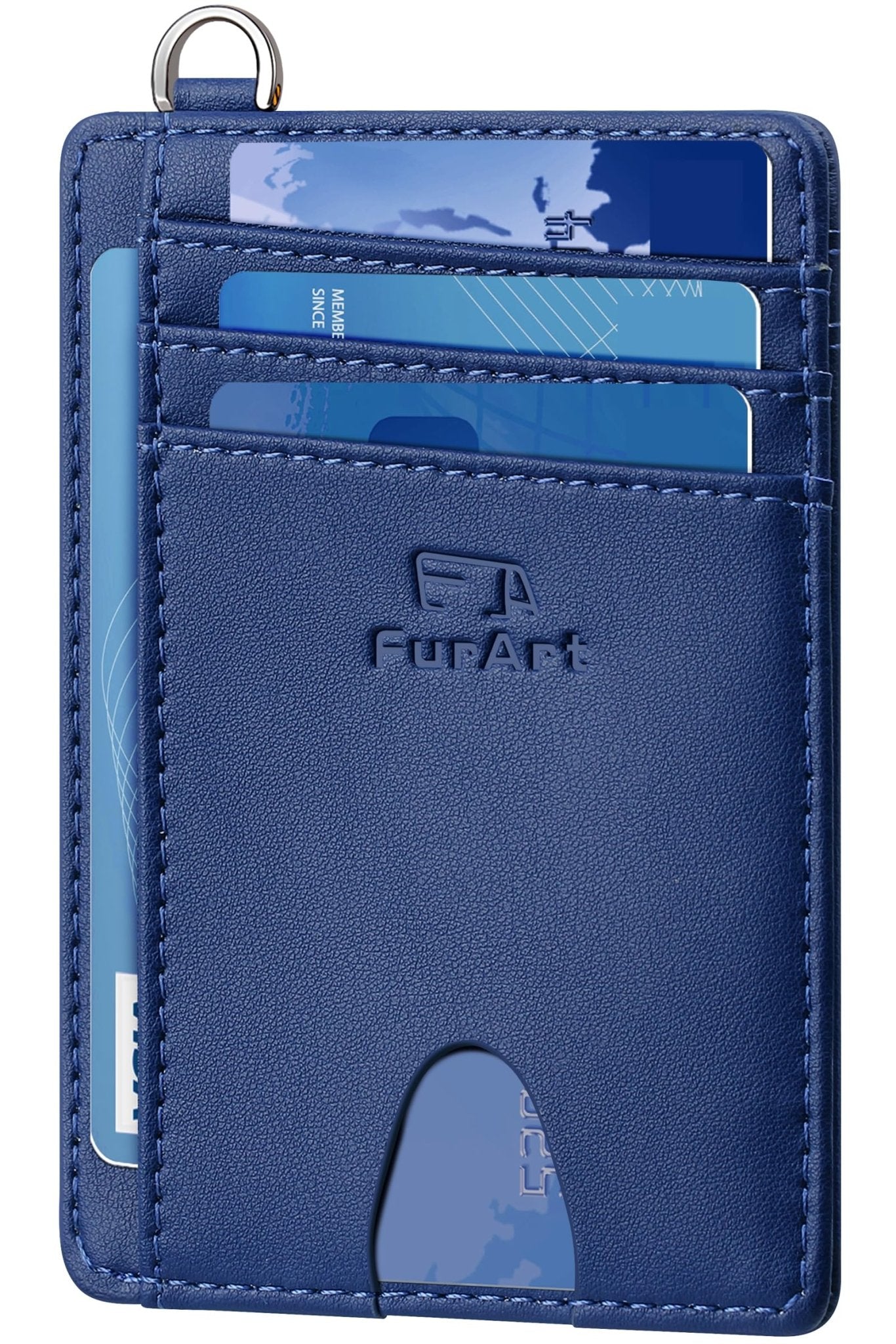 Slim RFID Front Pocket Wallet for Men – Minimalist Credit Card Holder