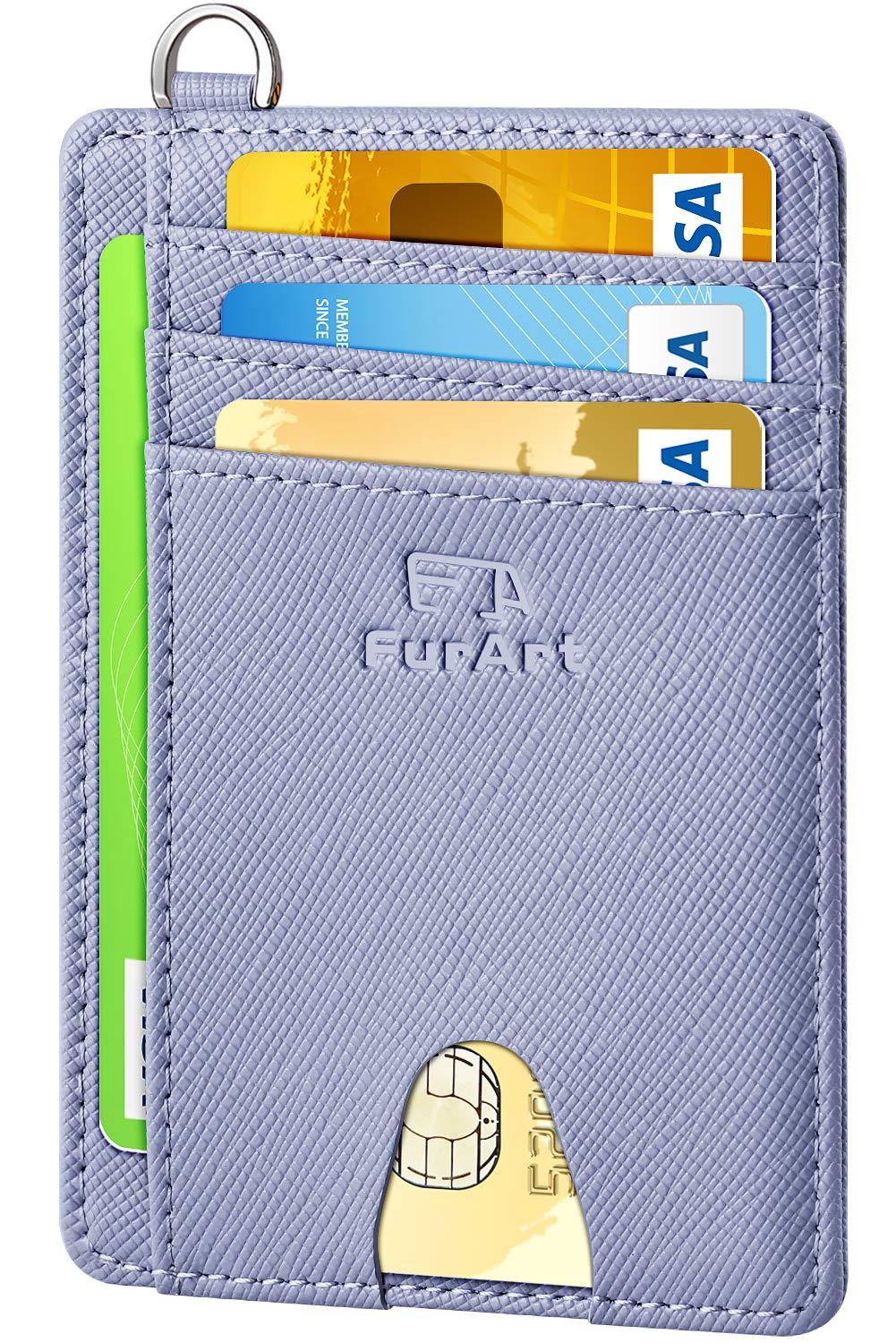Slim RFID Front Pocket Wallet for Men – Minimalist Credit Card Holder