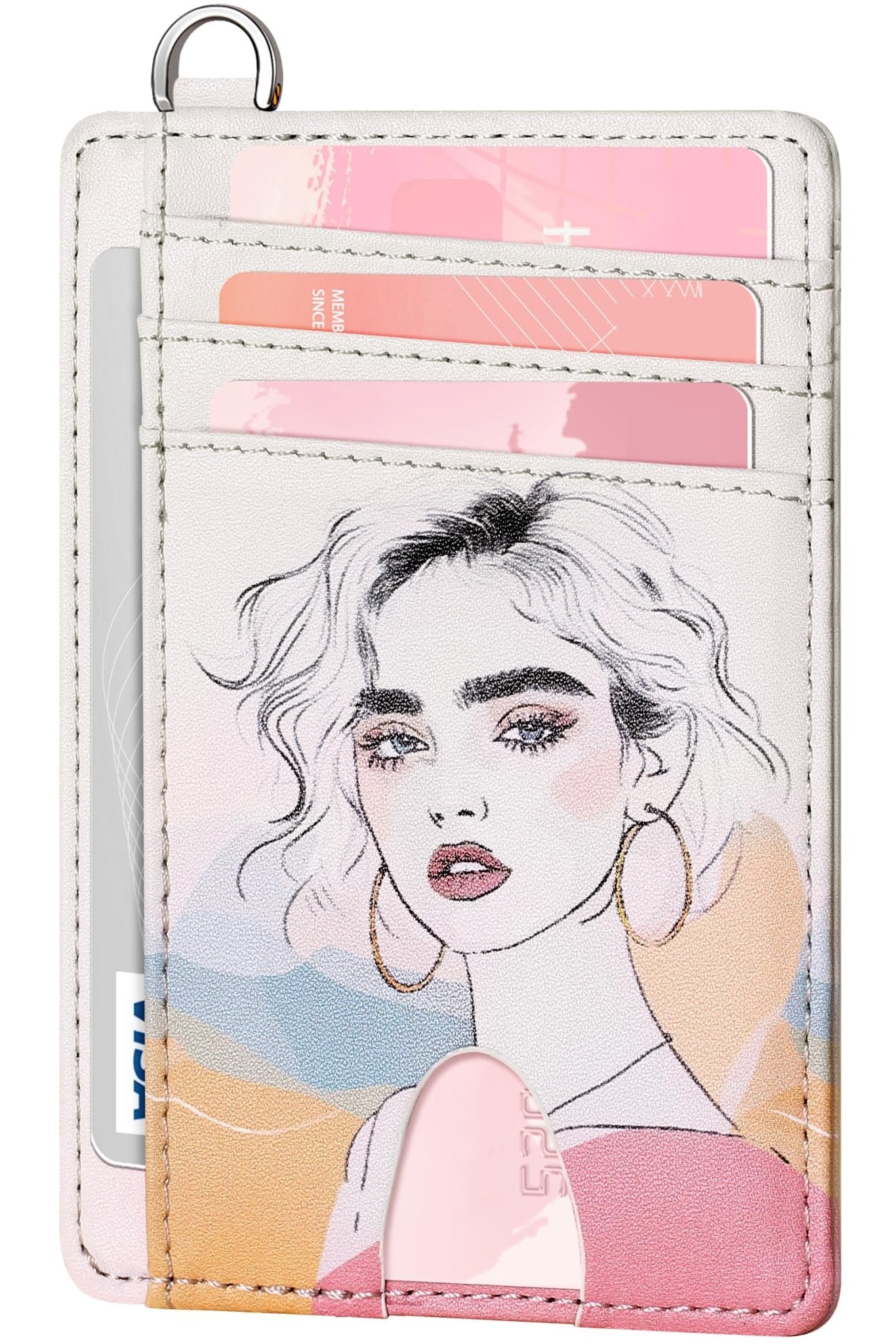 Slim RFID Front Pocket Wallet for Men – Minimalist Credit Card Holder