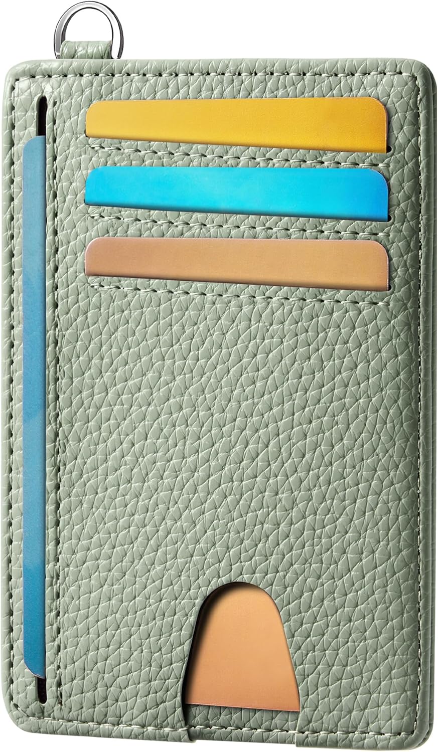 Slim RFID Wallet for Women | Minimalist Credit Card Holder