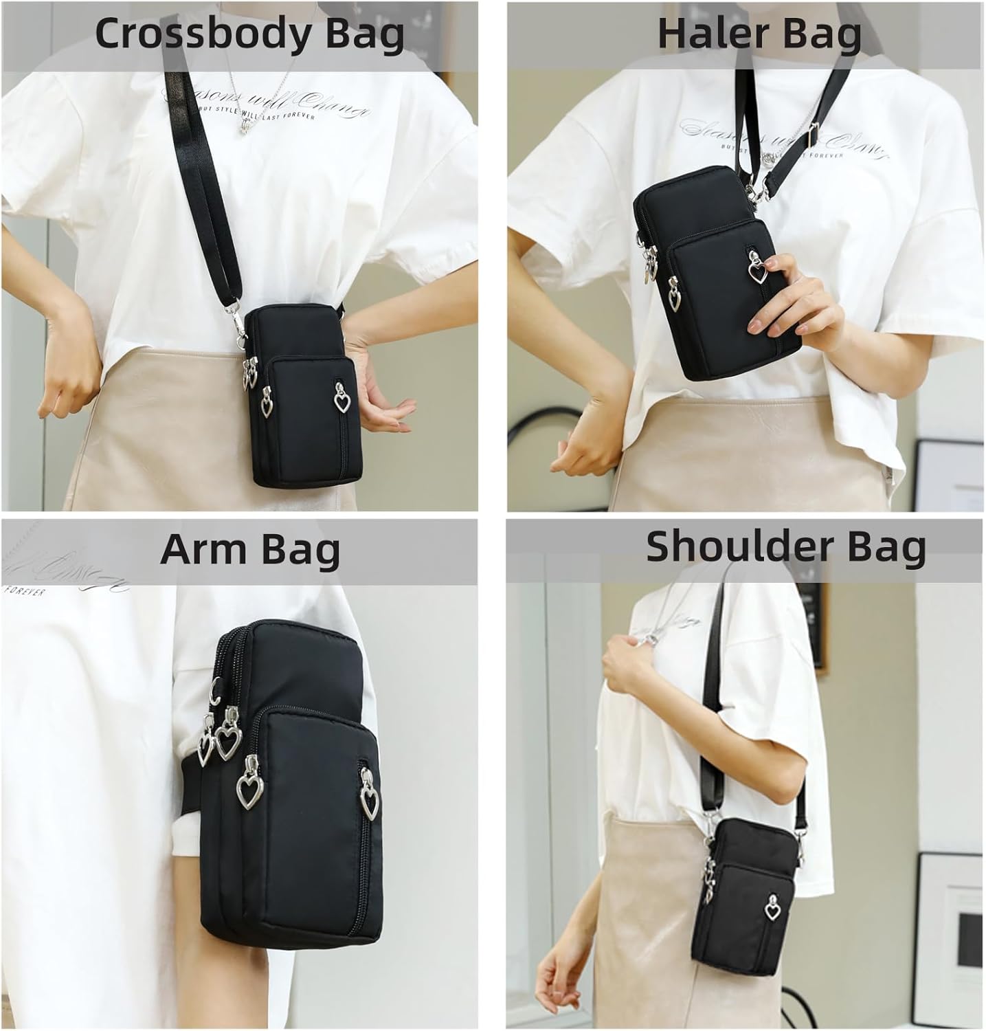 Small Cross body Bag for Women Mini Phone Purse Lightweight