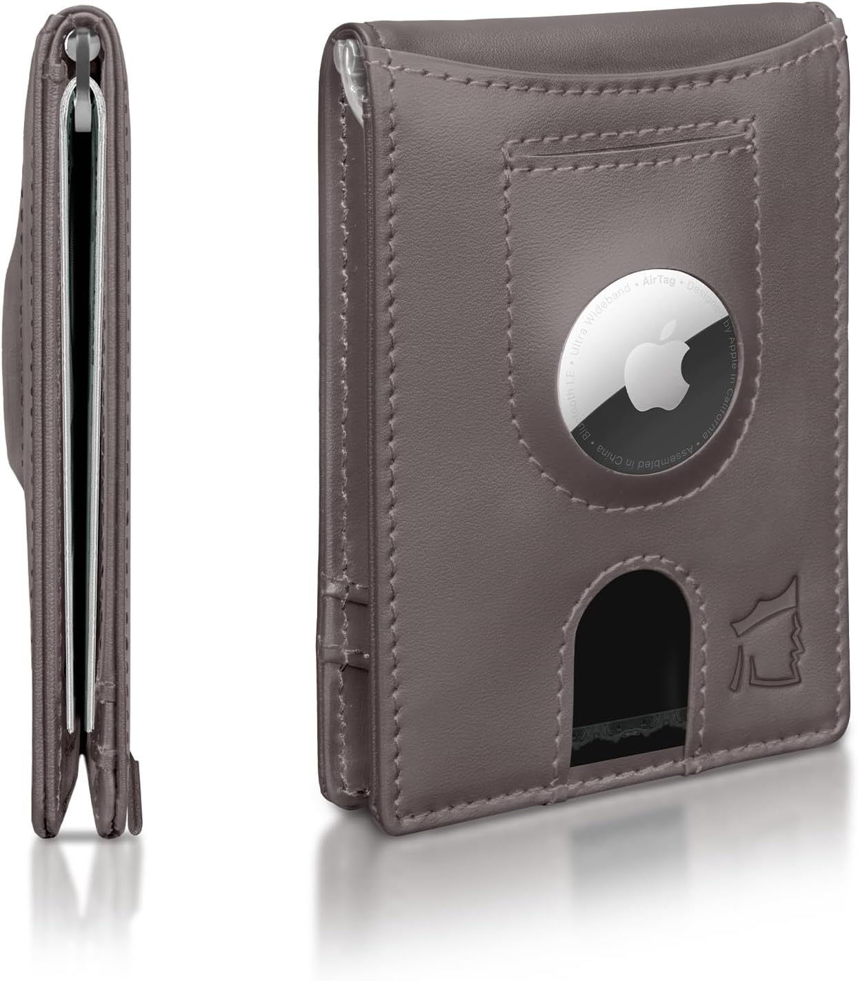 Smart AirTag Wallet for Men | RFID-Blocking Slim Leather Design