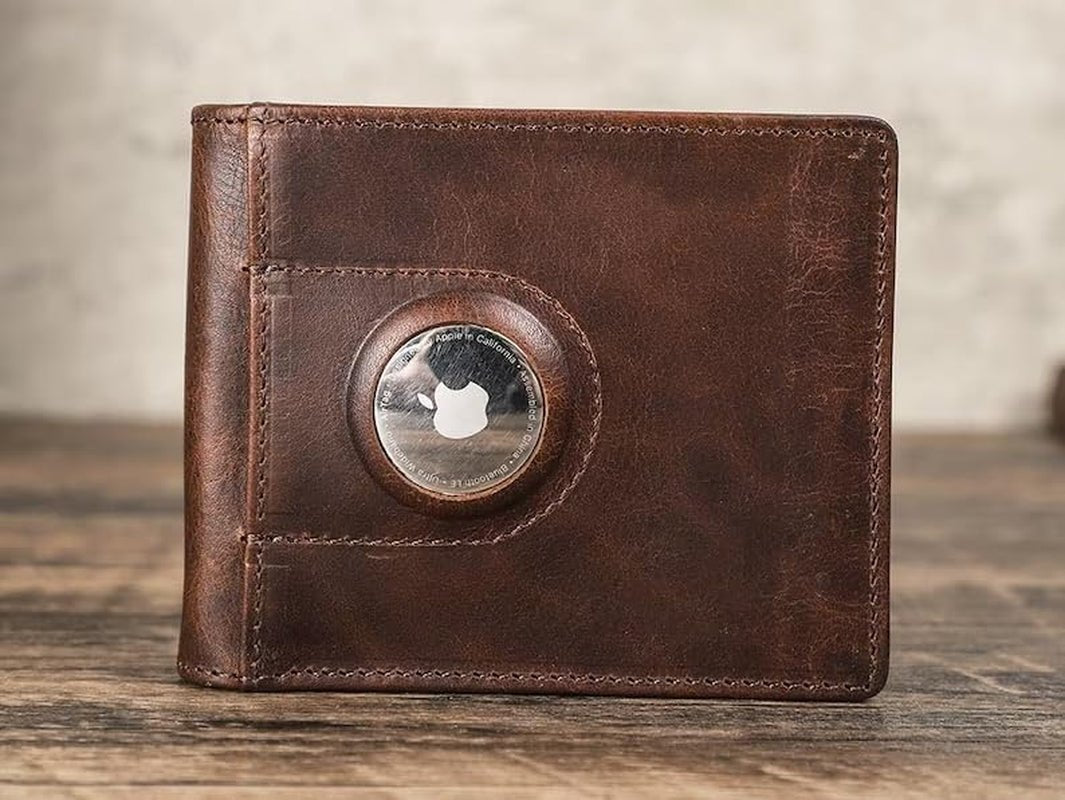 Smart Bifold Wallet for Men – RFID Blocking with AirTag Holder - Abbycart
