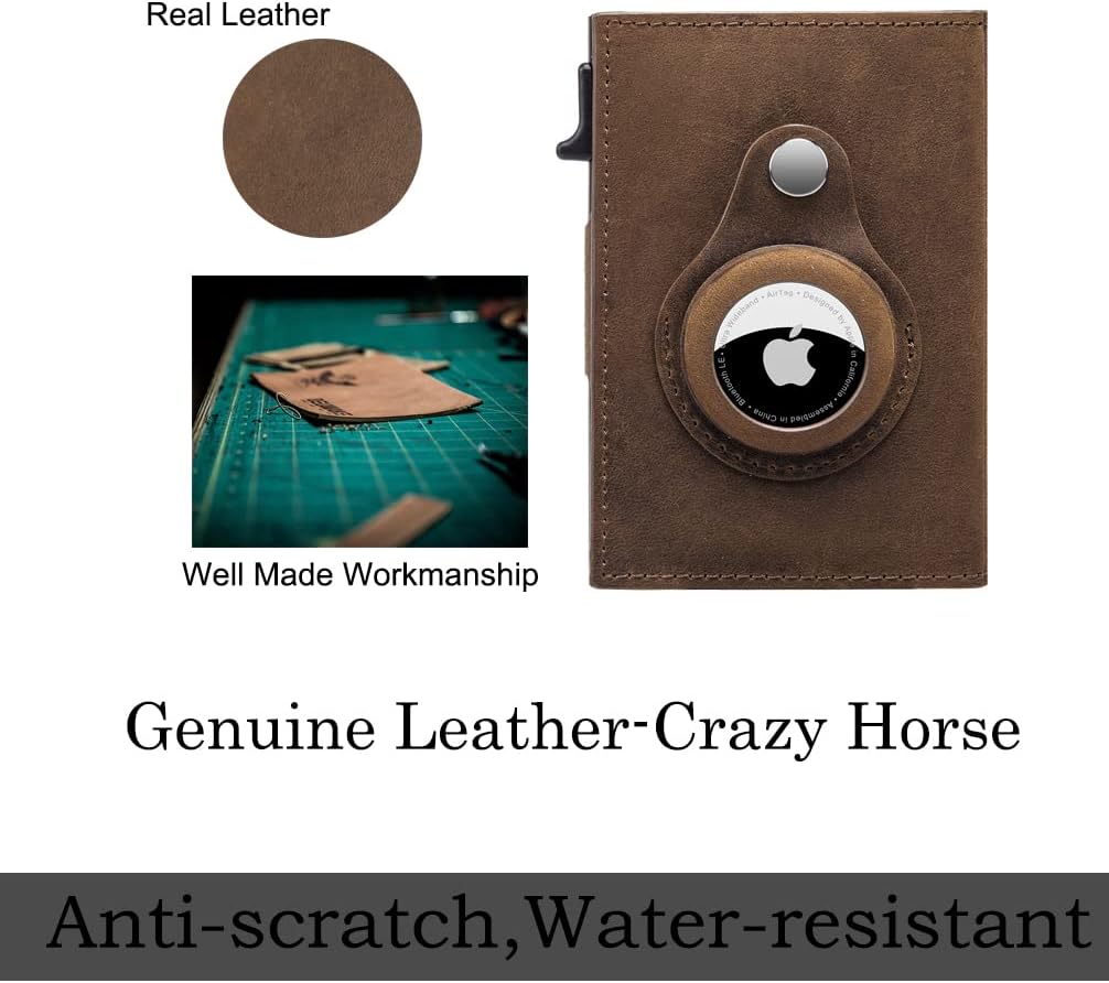 Smart RFID AirTag Wallet for Men | Slim Minimalist Design - Abbycart