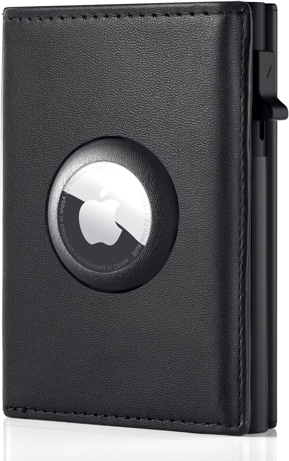 Smart RFID Blocking Leather Airtag Wallet for Men – Minimalist Bifold with Pop - Up Card Holder & Cash Slot - Abbycart