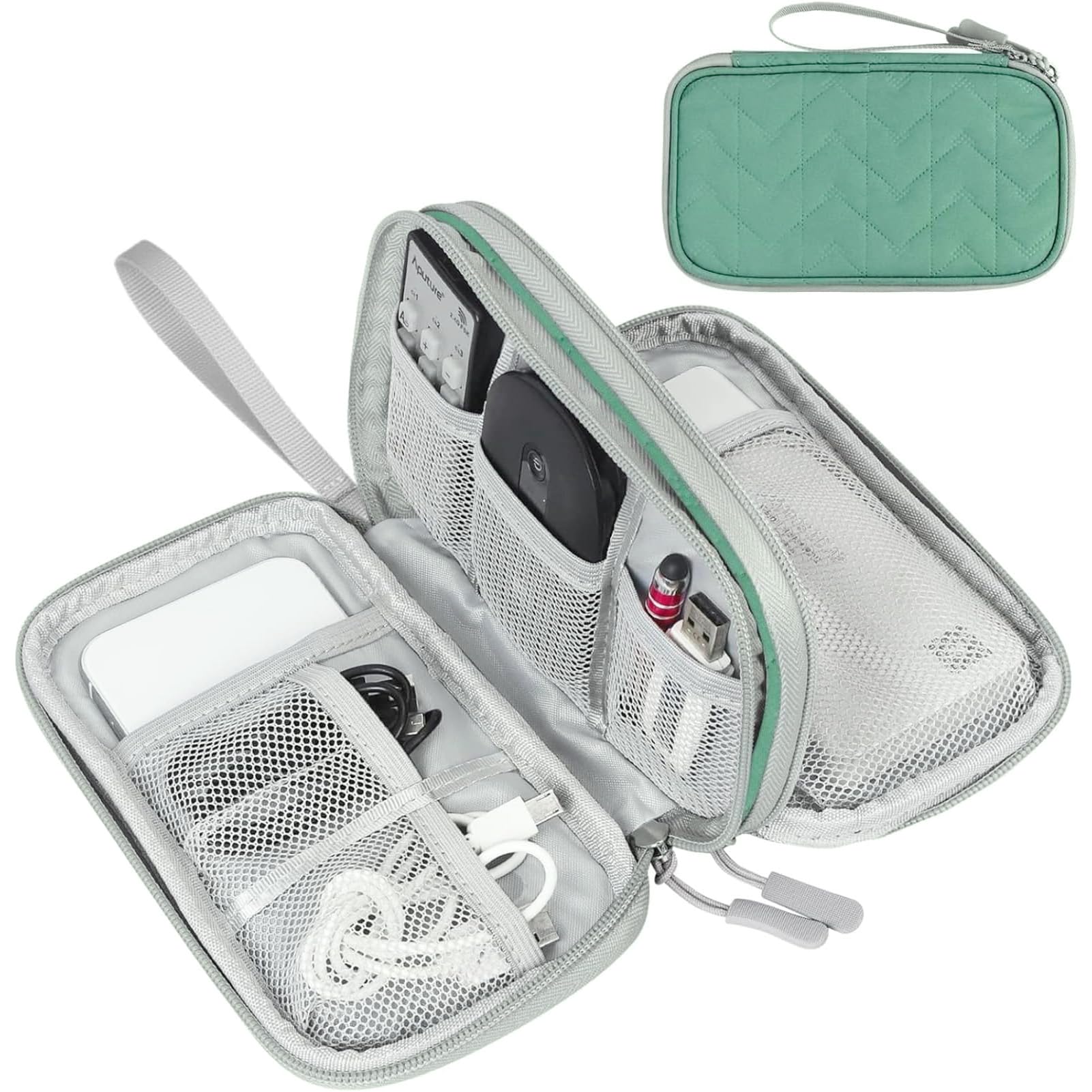 Travel Cable Organizer Pouch Waterproof Electronics Storage Bag