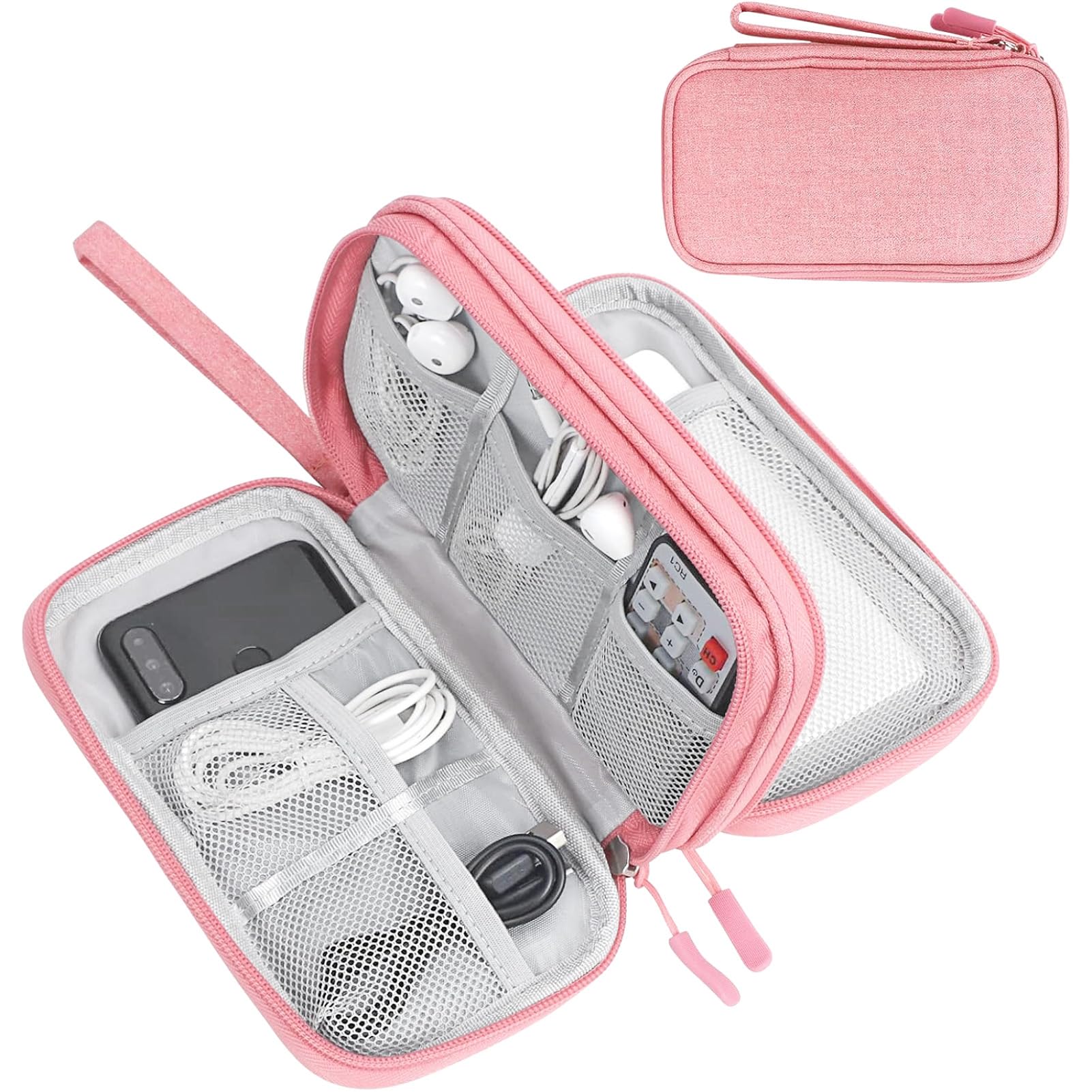 Travel Cable Organizer Pouch Waterproof Electronics Storage Bag