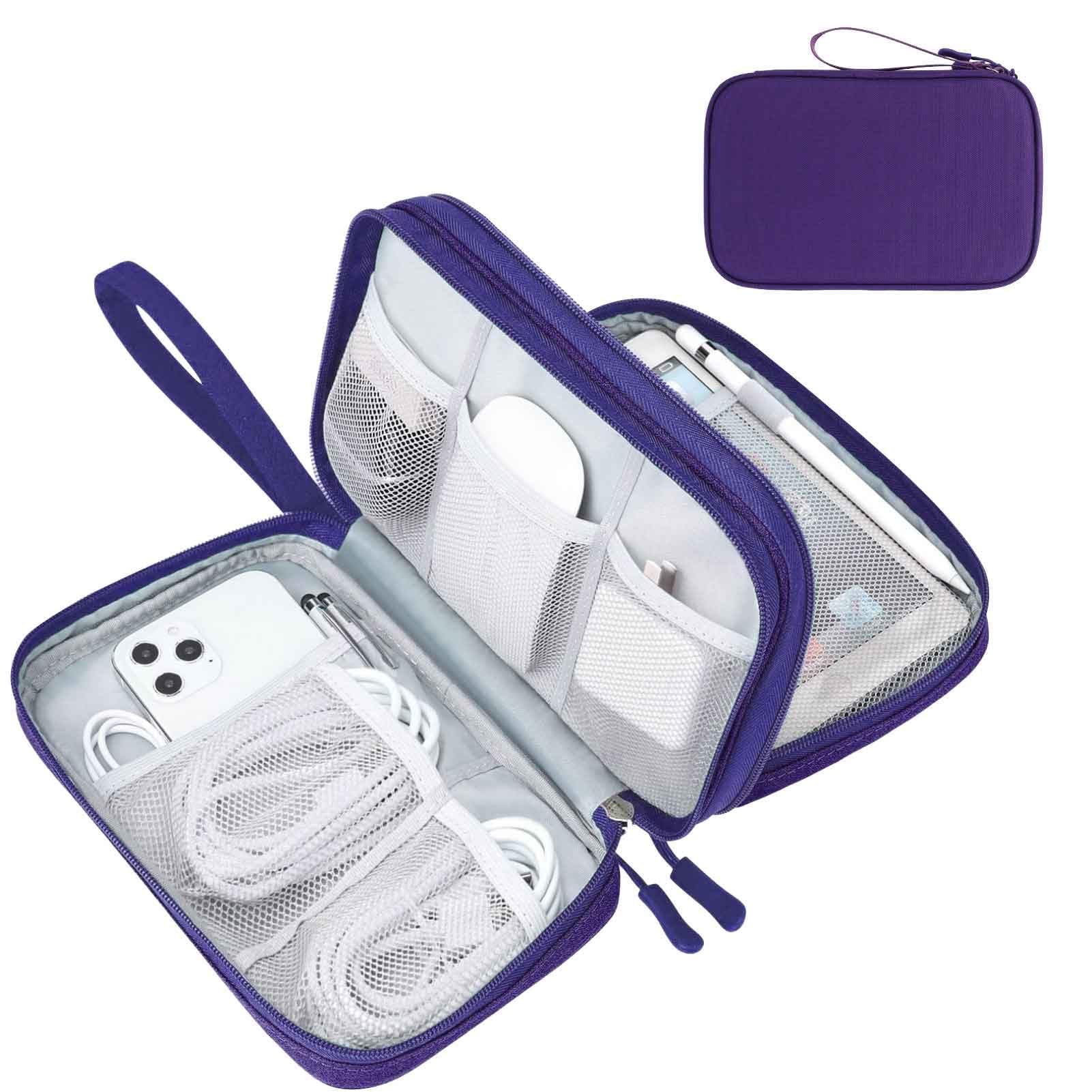 Travel Cable Organizer Pouch Waterproof Electronics Storage Bag