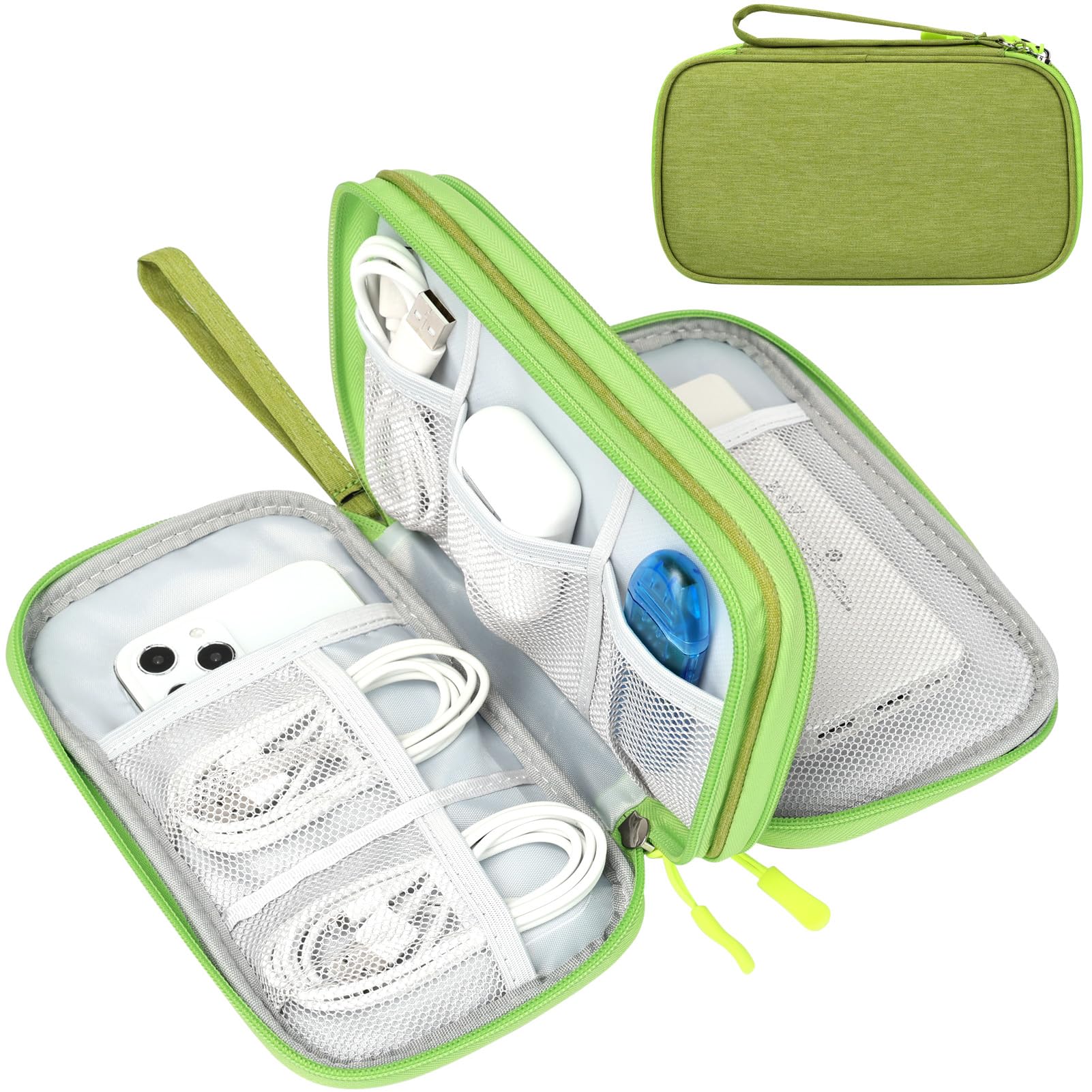 Travel Cable Organizer Pouch Waterproof Electronics Storage Bag