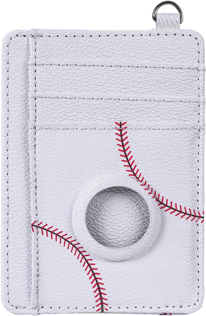 Women's Slim AirTag Wallet – RFID Blocking Leather Card Holder - Abbycart