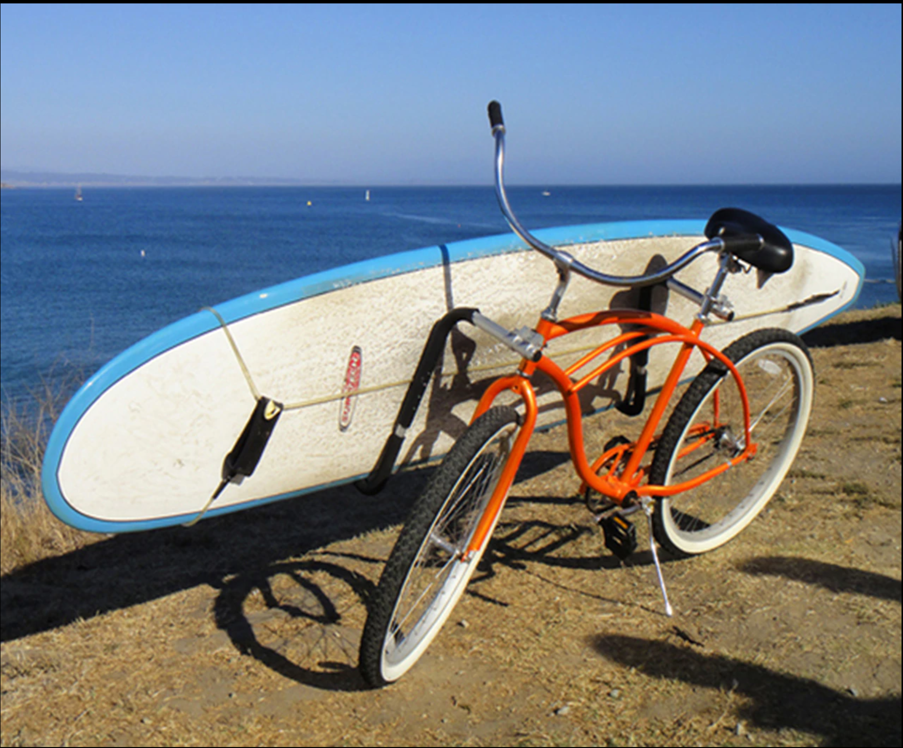 Abby™ Surfboard Carrier Bicycle Rack - Abbycart