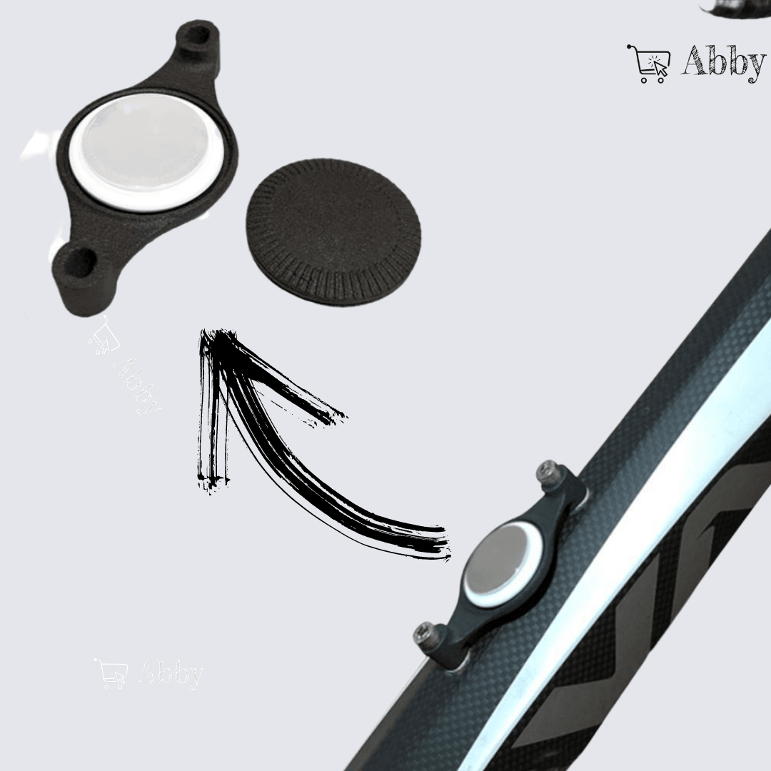 Abby's™ AirTag Bike Mount, Bicycle attachment for Apple AirTag - Abbycart