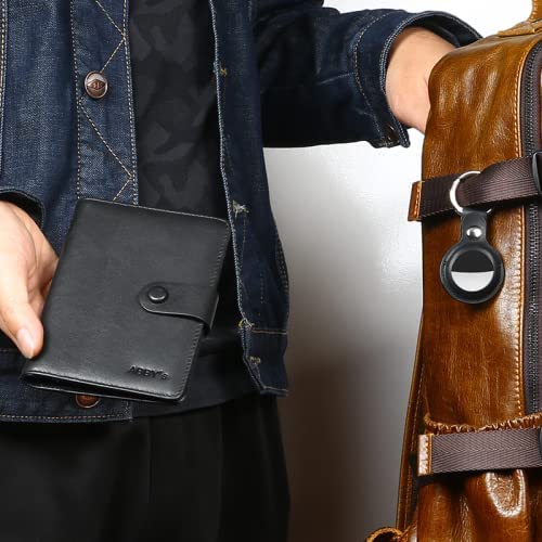 Abby's™ AirTag Trackable Wallet Passport Travel Luggage Bag with Apple AirTag Holder Case - Vaccine Card Protector - Abbycart