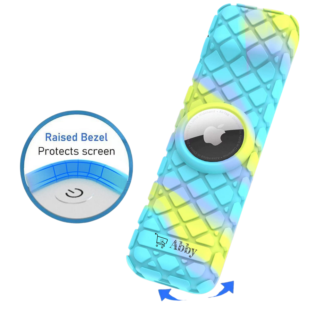 Abby's™ Anti-Lost Case for AirTag, Siri Apple TV 4K HD Remote Control (2nd Gen - 2021)