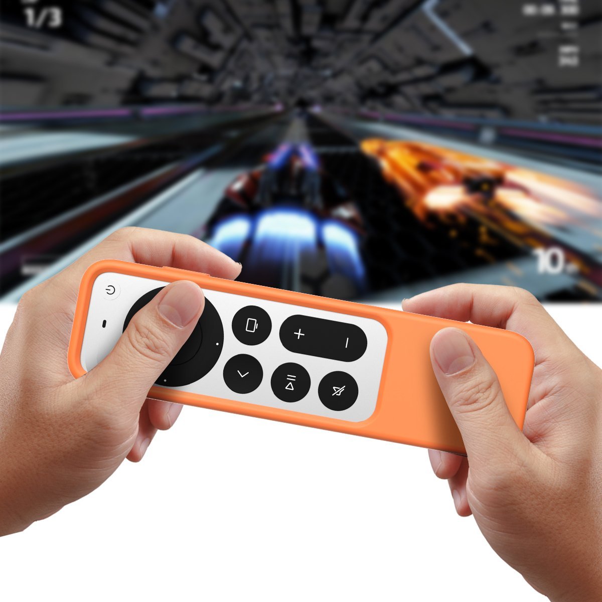 Abby's™ Anti-Lost Case for AirTag, Siri Apple TV 4K HD Remote Control (2nd Gen - 2021)