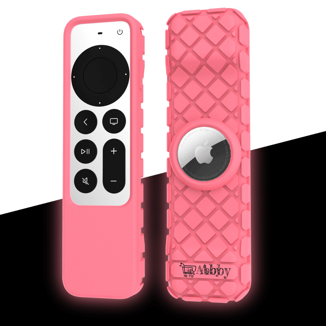 Abby's™ Anti-Lost Case for AirTag, Siri Apple TV 4K HD Remote Control (2nd Gen - 2021)