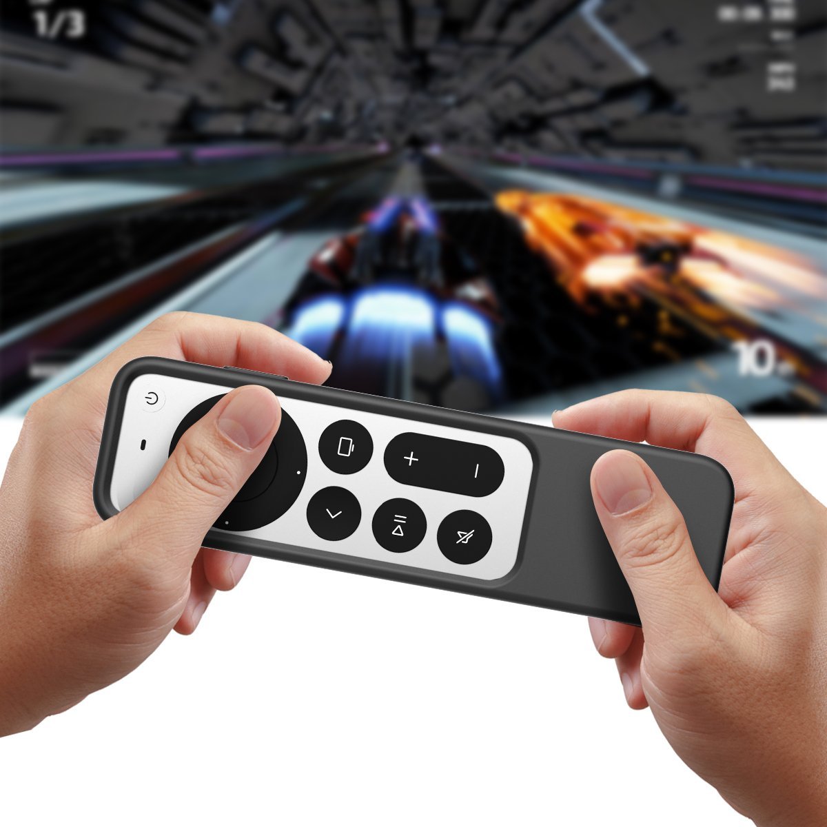 Abby's™ Anti-Lost Case for AirTag, Siri Apple TV 4K HD Remote Control (2nd Gen - 2021)