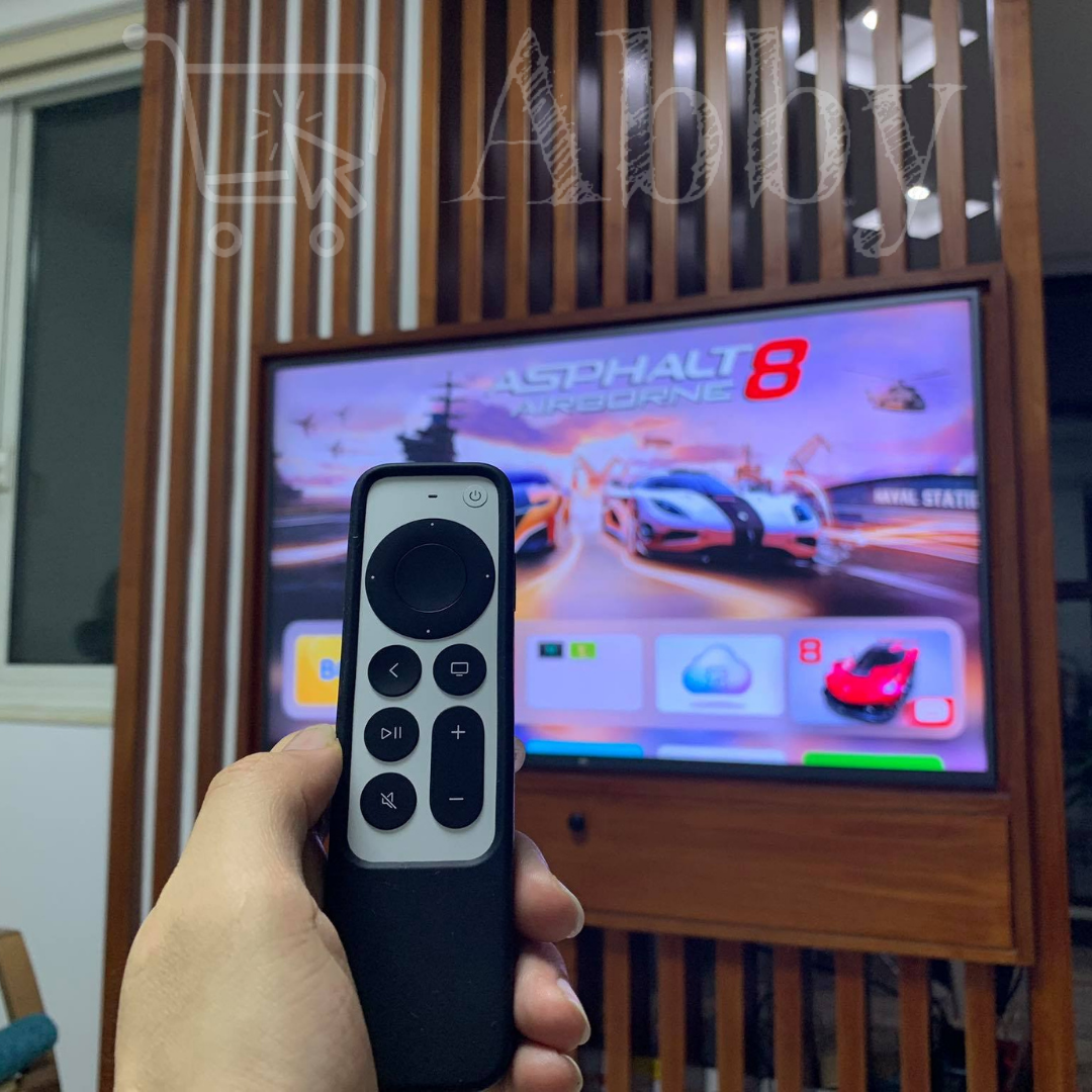 Abby's™ Anti-Lost Case for AirTag, Siri Apple TV 4K HD Remote Control (2nd Gen - 2021)