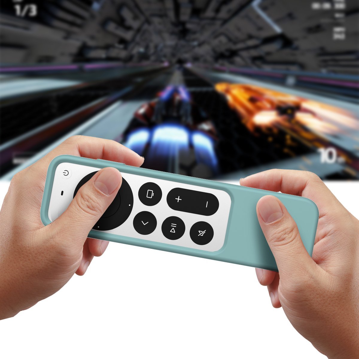 Abby's™ Anti-Lost Case for AirTag, Siri Apple TV 4K HD Remote Control (2nd Gen - 2021)