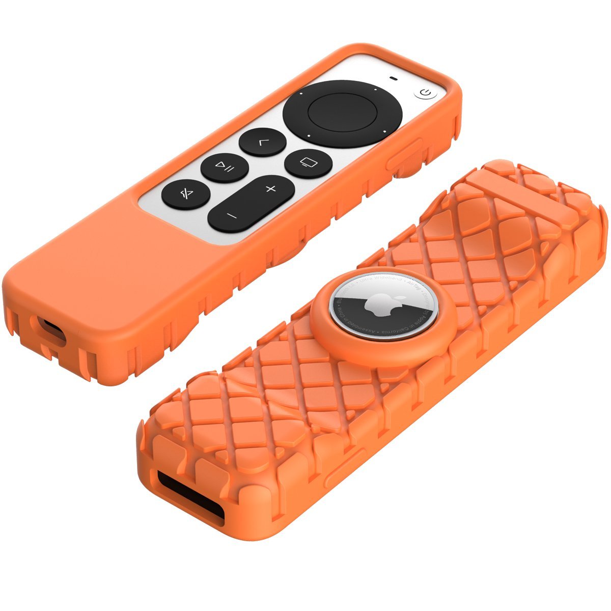 Abby's™ Anti-Lost Case for AirTag, Siri Apple TV 4K HD Remote Control (2nd Gen - 2021)