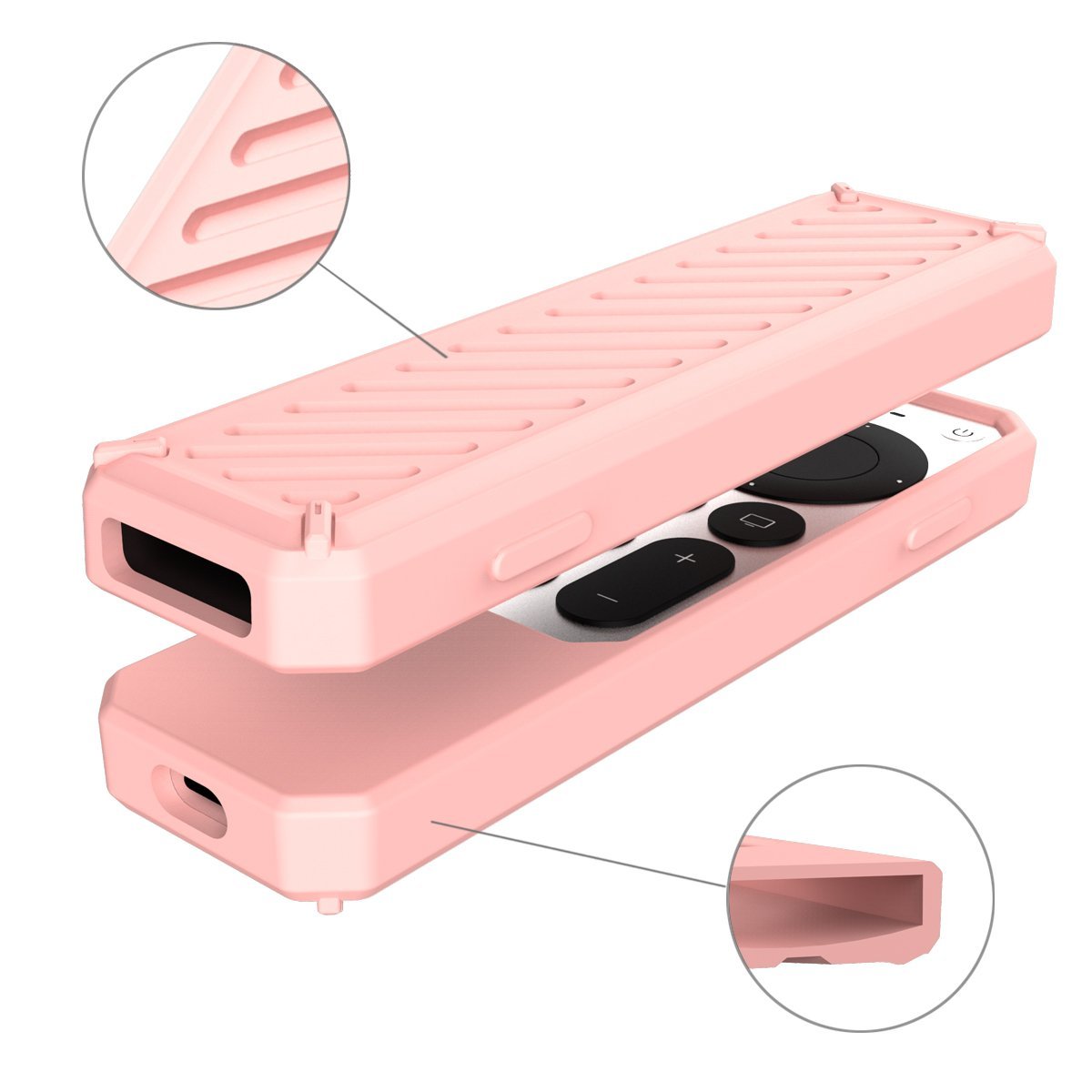 Abby's™ Anti-Lost Case for AirTag, Siri Apple TV 4K HD Remote Control (2nd Gen - 2021)