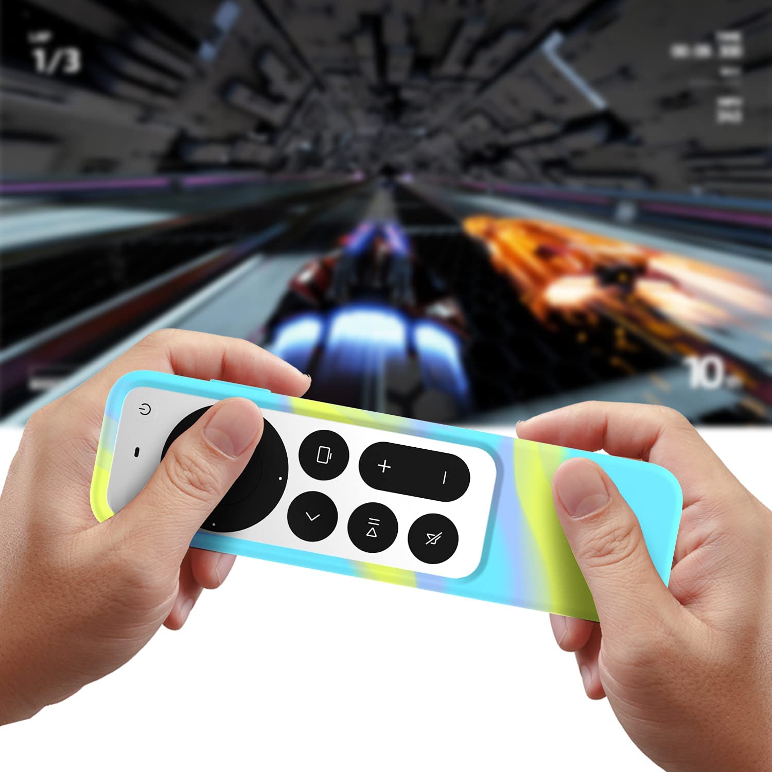 Abby's™ Anti-Lost Case for AirTag, Siri Apple TV 4K HD Remote Control (2nd Gen - 2021)