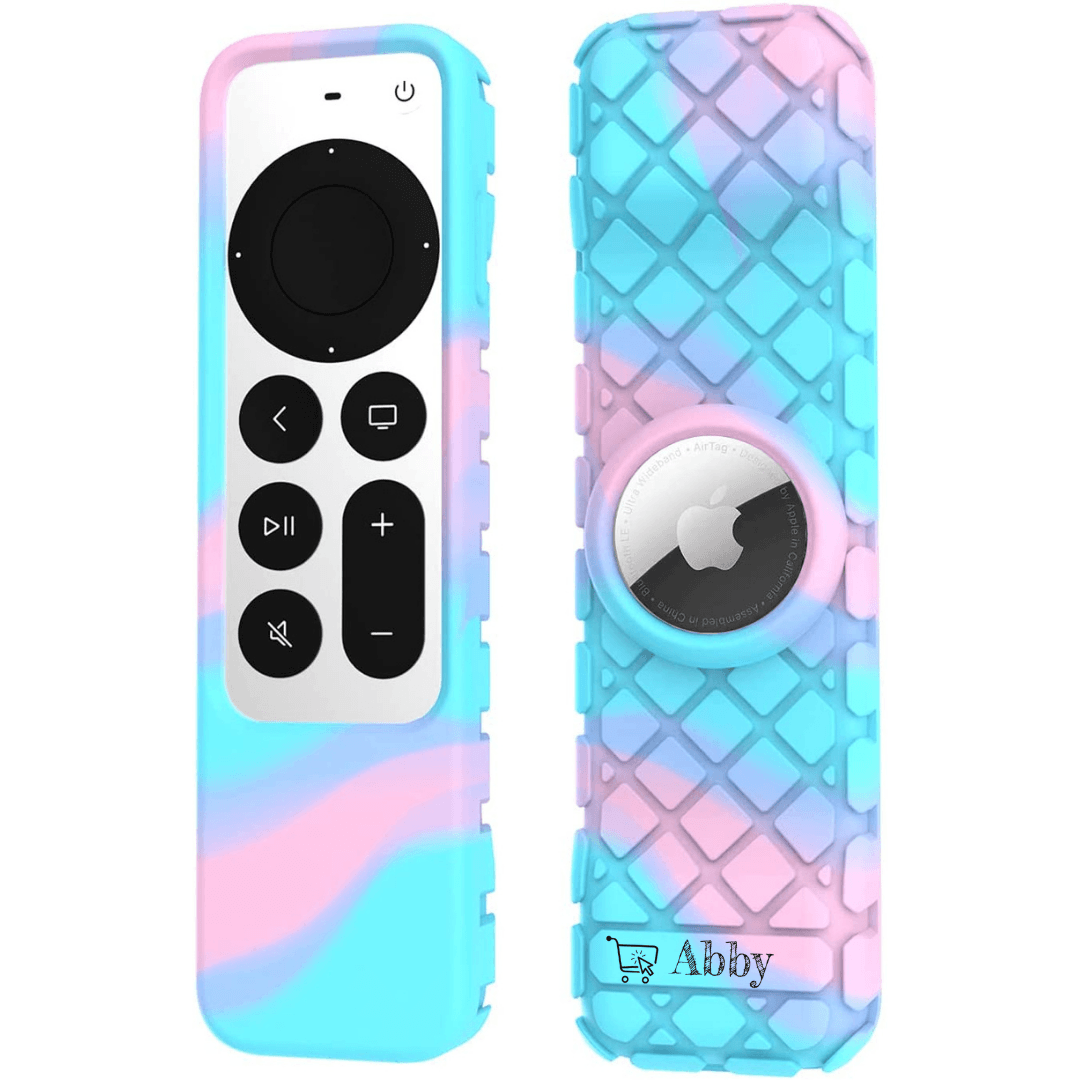 Abby's™ Anti-Lost Case for AirTag, Siri Apple TV 4K HD Remote Control (2nd Gen - 2021)